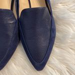 Alex Marie  SHOES SIZE 11 BNWOT COLOR NAVY BLUE LEATHER HEEL 1” Photo 2