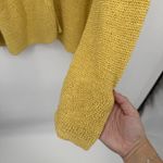 CRAZY HORSE Collection Yellow Acrylic Knit Cardigan Sweater Size 2X Coastal Photo 6