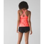 Lululemon  Womens Tank Sz 6 City Sky Run By Grapefruit Mesh Most‎ Popular RARE Photo 3