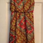 American Rag Asymmetrical Sleeveless sundress Boho print M Photo 3