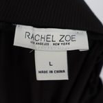 Rachel Zoe  Los Angeles New York Ankle Pants Womens Large Black Stretch Pull On Photo 2