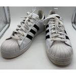 Adidas Womens  Superstar‎ White Black Classic Shell Toe Shoe / FV3284 / Size 9.5 Photo 2