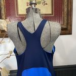 Athleta  Colorblock Caspian Racerback Athletic Dress Built in Bra~Med Petite 💛🎀 Photo 7