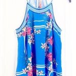 Flying Tomato  Halter Top Blue Tank Size S NWT Photo 0