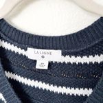 [La Ligne] x Target Navy Blue Textured Striped Cardigan Sweater Chunky Knit 2X Photo 10