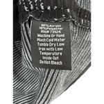 Misook Animal-Print Ottoman Jacket Women's Small Arctic Black Open Front Photo 7