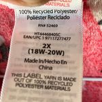 Holiday Time  Cozy Red and White sleep top 2x Photo 2