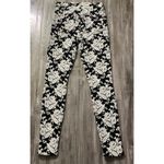 7 For All Mankind Jacquard Pants Black & White 27 Photo 3