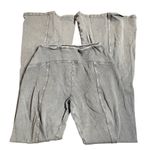 Out From Under UO High Waisted Flare Pants Charcoal Gray Athletic Lounge Size XS Photo 0