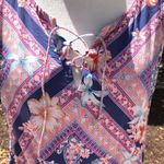 J.Jill paisley front tie asymmetrical tank top Photo 1