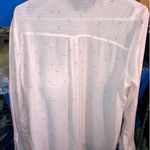 Ana A New Approach Button Down Pink Sunglasses Theme Blouse Size Large Photo 1