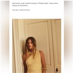 ZARA yellow crossbody bodysuit Photo 8