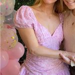 Saints + Secrets  Mini Dress Pink Photo 2