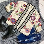 ZARA Embroidered Jacket Photo 6