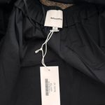 Reformation Addy Black Halter Top Organic Cotton Open Back Minimalist XS NEW Photo 4