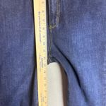 Pilcro Anthropologie Women's The Split Straight Leg Dark Wash Boot Cut Jeans 29 Blue Photo 10