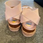 Maui island white platform strappy sandals Size 7 Photo 2