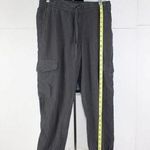 Cloth & Stone Khaki Green Wide Leg Capri Pants. Drawstring Waist. Size S Photo 0