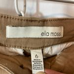 Ella Moss Tan Brown Cropped Wide Leg Crop High Rise Trousers Slacks Pants Photo 5