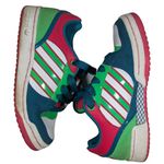 Adidas Forum Low Sneakers Women Size 7 Teal Pink Green White Athletic Shoes Photo 10