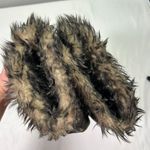 ALDO Tall Winter Snow Duck Boots Faux Fur Lining Lace-Up Womens 37 (US 6.5) Photo 3