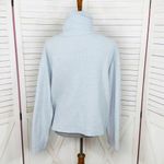 H&M Oversized Ribbed Cowl Neck Sweater Powder Blue Medium Photo 3