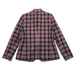 J.Crew NWT Shrunken Blazer in Red Green Black Stewart Tartan Plaid Wool Jacket 8 Photo 6