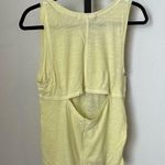 Free People  Martine Tank Graphic T-Shirt Cutout Burnout Size Small Photo 4