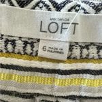 Ann Taylor LOFT Rivera Brocade Jacquard Shorts Women’s Size 6 Tassels Photo 5