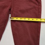 Lucky Brand  Red Ava Skinny Y2K Fringe Skater Girl Bella Swan Electric Punk 0/25 Photo 8