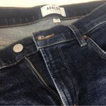 AGOLDE AGOLDIE SOPHIE HIGH RISE SKINNY CROP Size 25 Dark Wash Photo 9