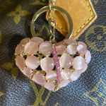 Bag / Purse Rhinestone Heart Charm Photo 1