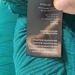 Free People  VIOLET MINI DRESS PUFF SLEEVES TIE BACK EMERALD GREEN SMALL Photo 9