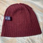 Gap 80% Lambswool Burgundy Maroon Knit Hat Vintage 2005 Photo 1