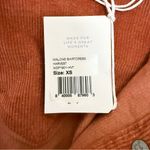 Faherty Harvest Brown Burnt Orange Corduroy Button Up Malone Shirt Dress XS New Photo 8