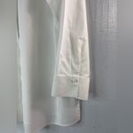 Chico's 3 XL Elegant Cotton White Button-Down Shirt Photo 4