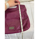 Nine West Women's Clutch Purse Purple Snakeskin One Size Photo 6