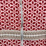 Bardot  Camille Eyelet deep red Mini Dress size 6 Photo 6