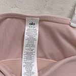 Alo Yoga NWT Airbrush Streamlined Dress Pink Quartz White Size S Photo 7