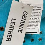 Bagatelle NWT Vintage ‘90s  Blue Leather Skirt Photo 5