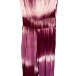 Sav LaBrant Boutique Purple Magenta Tie Dye Strapless Jumpsuit Size Medium Photo 0