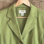 Talbots Women's Lime Green 3 Button Blazer Petite Size 8 Photo 1
