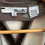 Miss Me  Brown Bedazzled Bodycon Dress Size Small Stretch Sexy Photo 5