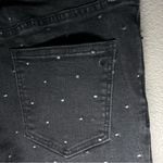 Madewell 9” high rise cropped skinny jeans embroidered metallic dots size 26 Photo 7