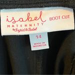 Isabel Maternity  Black Dress Pants Size Medium Photo 6