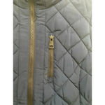 Andrew Marc  Blue Sleeveless Full Zip Quilted Vest Size Medium Photo 6