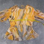 Ted Baker NWT Darcila exaggerated puff sleeve top size 1 Photo 5