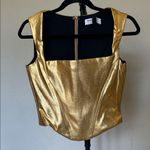 House Of CB  Karia Gold Corset Top size‎ S NWOT Photo 6