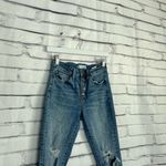 Vervet Flying Monkey High Rise Skinny Jeans Button Fly Distressed Women’s 26 Y2K Blue Photo 2