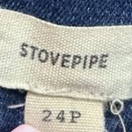 Madewell Stovepipe Denim Jeans Size 24P Raw Hem High Waisted Medium Wash Photo 7